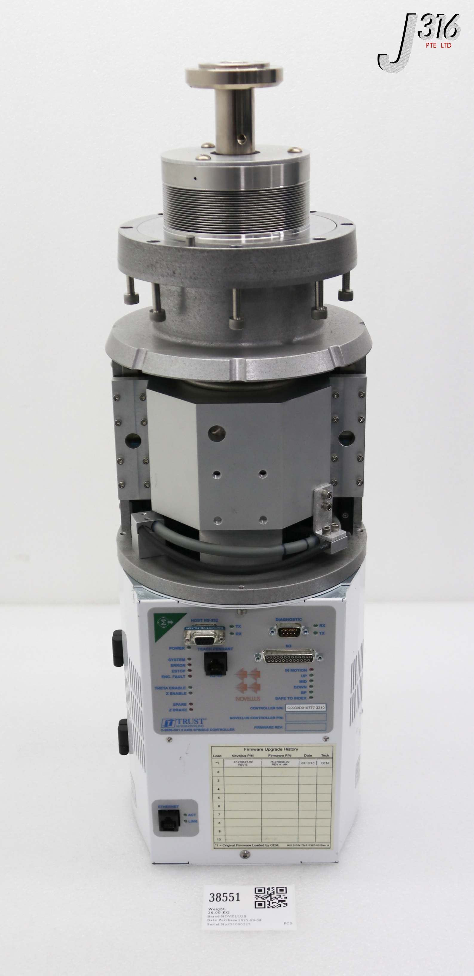 のん 38551 NOVELLUS TRUST AUTOMATION C-2030-D01 (REFURB) 02-276537-00